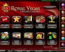 Royal VegasCasino Lobby